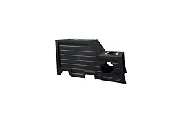 King Boxes Center Console with 12-Inch Ported Woofer, Two 6.50-Inch and Two 3.50-Inch Speaker Cutouts; Charcoal Sprayed Finish (06-09 RAM 2500 w/ Front Bucket Seats)