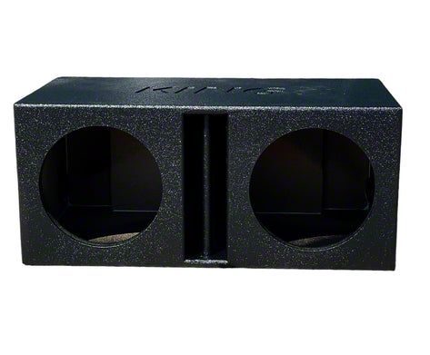 King Boxes Ranger 10-Inch Dual Double Front Ported Subwoofer Box ...