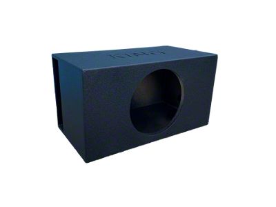 King Boxes 15-Inch Single SPL Side Ported Subwoofer Box; Charcoal Sprayed Finish (Universal; Some Adaptation May Be Required)