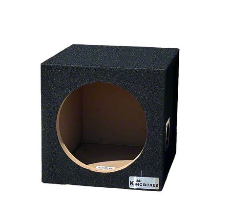 King Boxes Sierra 2500 10-Inch Single Sealed Subwoofer Box; Black ...