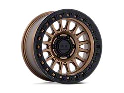 KMC IMS Matte Bronze with Gloss Black Lip 8-Lug Wheel; 20x9; 18mm Offset (01-06 Silverado 3500 HD SRW)