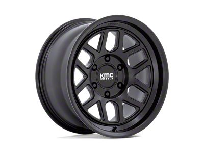 KMC Mesa Satin Black 8-Lug Wheel; 18x9; -12mm Offset (03-09 RAM 2500)