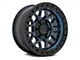 KMC GRS Midnight Blue with Gloss Black Lip 6-Lug Wheel; 18x9; 18mm Offset (04-08 F-150)