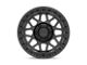 KMC GRS Satin Black 6-Lug Wheel; 17x9; 18mm Offset (04-08 F-150)