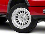 KMC IMS Gloss Silver with Machined Face 6-Lug Wheel; 17x8.5; -10mm Offset (04-08 F-150)