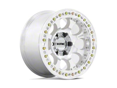 KMC Riot Beadlock Machined 6-Lug Wheel; 17x8.5; 0mm Offset (04-08 F-150)