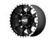 KMC Summit Satin Black 6-Lug Wheel; 17x8.5; 0mm Offset (04-08 F-150)