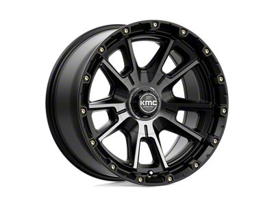 KMC Sync Satin Black with Gray Tint 6-Lug Wheel; 20x9; 0mm Offset (04-08 F-150)