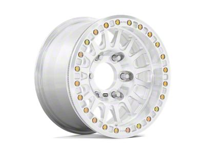 KMC Impact Forged Beadlock Raw Machined 6-Lug Wheel; 17x9; 0mm Offset (07-13 Sierra 1500)