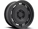 KMC Roswell Satin Black 6-Lug Wheel; 17x8.5; 18mm Offset (07-13 Sierra 1500)