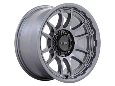 KMC Wrath Matte Anthracite 6-Lug Wheel; 20x9; 0mm Offset (07-13 Sierra 1500)
