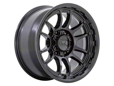 KMC Wrath Satin Black 6-Lug Wheel; 20x9; 0mm Offset (07-13 Sierra 1500)