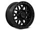 KMC GRS Satin Black 8-Lug Wheel; 18x8.5; 0mm Offset (11-14 Sierra 3500 HD SRW)