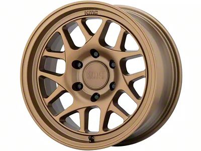 KMC Bully Ol Matte Bronze 6-Lug Wheel; 17x8.5; 0mm Offset (07-13 Silverado 1500)