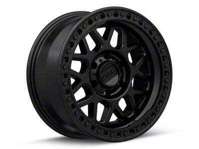 KMC GRS Satin Black 6-Lug Wheel; 18x8.5; 0mm Offset (07-13 Silverado 1500)