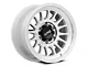 KMC Impact Ol Silver Machined 6-Lug Wheel; 17x8.5; 0mm Offset (07-13 Silverado 1500)