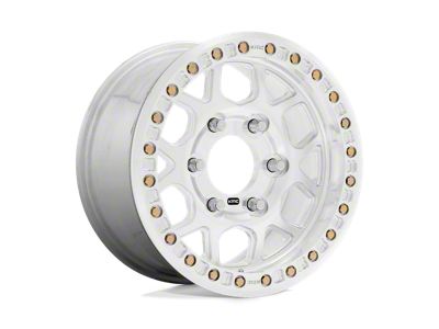 KMC Mesa Forged Beadlock Raw Machined 6-Lug Wheel; 17x9; 0mm Offset (07-13 Silverado 1500)