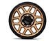 KMC Mesa Matte Bronze with Black Lip 6-Lug Wheel; 17x9; 18mm Offset (07-13 Silverado 1500)