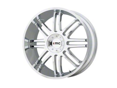 KMC Regulator Chrome 6-Lug Wheel; 20x9; 30mm Offset (07-13 Silverado 1500)
