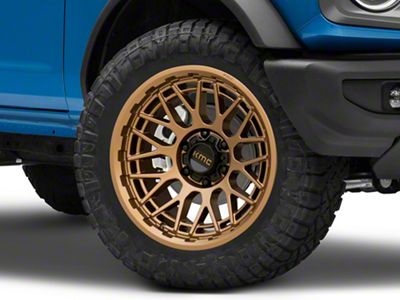 KMC Technic Matte Bronze 6-Lug Wheel; 20x9; 18mm Offset (07-13 Silverado 1500)
