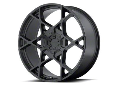 KMC Crosshair Satin Black 6-Lug Wheel; 20x8.5; 35mm Offset (07-14 Tahoe)