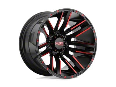 KMC Crosshair Satin Black 6-Lug Wheel; 20x8.5; 15mm Offset (07-14 Tahoe)