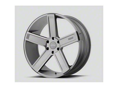 KMC Duece Satin Gray Milled 6-Lug Wheel; 20x8.5; 35mm Offset (07-14 Tahoe)