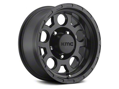 KMC Enduro Matte Black 6-Lug Wheel; 18x9; 0mm Offset (07-14 Tahoe)