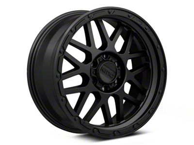 KMC Grenade Off-Road Matte Black 6-Lug Wheel; 20x9; 18mm Offset (07-14 Tahoe)