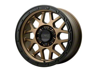 KMC Grenade Off-Road Matte Bronze 6-Lug Wheel; 17x9; -12mm Offset (07-14 Tahoe)