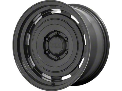 KMC Roswell Satin Black 6-Lug Wheel; 17x8.5; 0mm Offset (07-14 Tahoe)