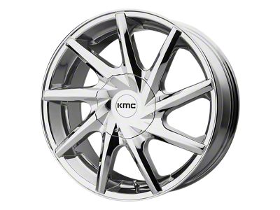 KMC Tempo Satin Black with Gray Tint 6-Lug Wheel; 17x9; 18mm Offset (07-14 Tahoe)