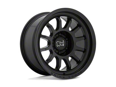 KMC Trek Satin Black 6-Lug Wheel; 17x8; 35mm Offset (07-14 Tahoe)