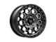 KMC Trek Satin Black with Gray Tint 6-Lug Wheel; 17x9; 0mm Offset (07-14 Tahoe)