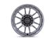 KMC Wrath Matte Anthracite 6-Lug Wheel; 17x8.5; -10mm Offset (07-14 Tahoe)