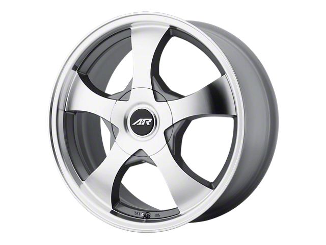 KMC Sync Satin Black with Gray Tint 6-Lug Wheel; 17x9; -12mm Offset (07-14 Yukon)