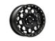 KMC Trek Satin Black 6-Lug Wheel; 17x9; -12mm Offset (07-14 Yukon)