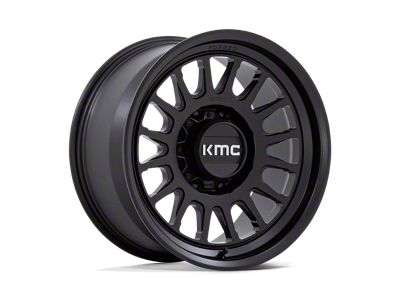 KMC Impact Forged Monoblock Satin Black 8-Lug Wheel; 18x9; 18mm Offset (08-10 F-250 Super Duty)