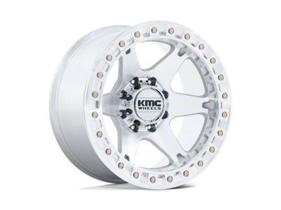 KMC VI Beadlock Machined 8-Lug Wheel; 20x10; -48mm Offset (08-10 F-250 Super Duty)