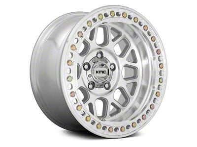 KMC Grenade Crawl Beadlock Machined 6-Lug Wheel; 18x9; 10mm Offset (09-14 F-150)