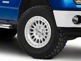 KMC IMS Gloss Silver with Machined Face 6-Lug Wheel; 17x8.5; -10mm Offset (09-14 F-150)