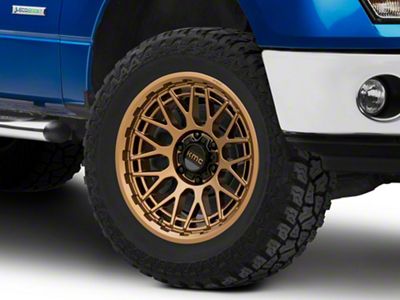 KMC Technic Matte Bronze 6-Lug Wheel; 20x9; 0mm Offset (09-14 F-150)