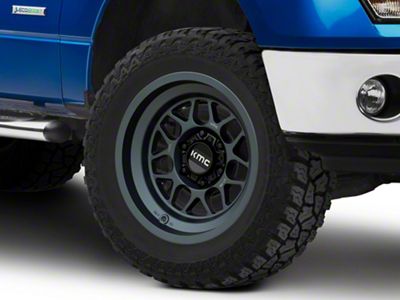 KMC Terra Metallic Blue 6-Lug Wheel; 20x9; 0mm Offset (09-14 F-150)