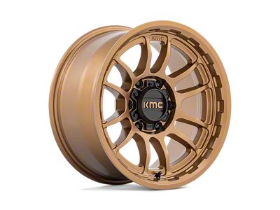 KMC Wrath Matte Bronze 6-Lug Wheel; 20x9; 0mm Offset (09-14 F-150)