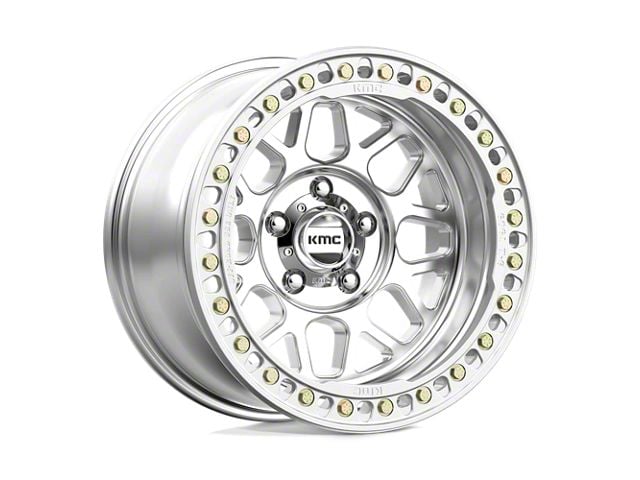 KMC Grenade Crawl Beadlock Machined 8-Lug Wheel; 18x9; 10mm Offset (10-18 RAM 2500)