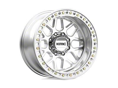 KMC Grenade Crawl Beadlock Satin Black 8-Lug Wheel; 17x9; -38mm Offset (10-18 RAM 2500)