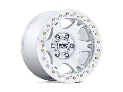 KMC VI Beadlock Machined 8-Lug Wheel; 17x9; -38mm Offset (11-16 F-350 Super Duty SRW)