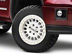 KMC IMS Gloss Silver with Machined Face 6-Lug Wheel; 17x8.5; 25mm Offset (14-18 Sierra 1500)
