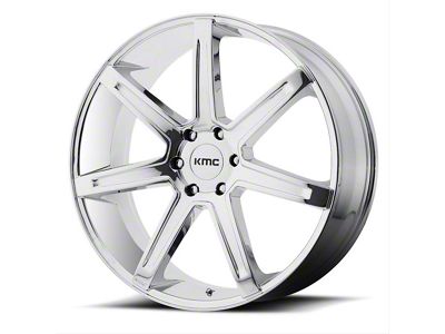 KMC Revert Chrome 6-Lug Wheel; 20x9; 15mm Offset (14-18 Silverado 1500)