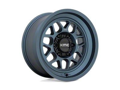 KMC Terra Metallic Blue 6-Lug Wheel; 17x8.5; 0mm Offset (15-20 F-150)